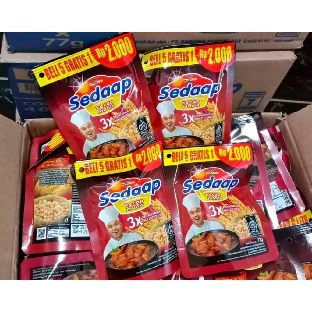 Kecap Sedap 2000 an 1Dus (48 pcs)