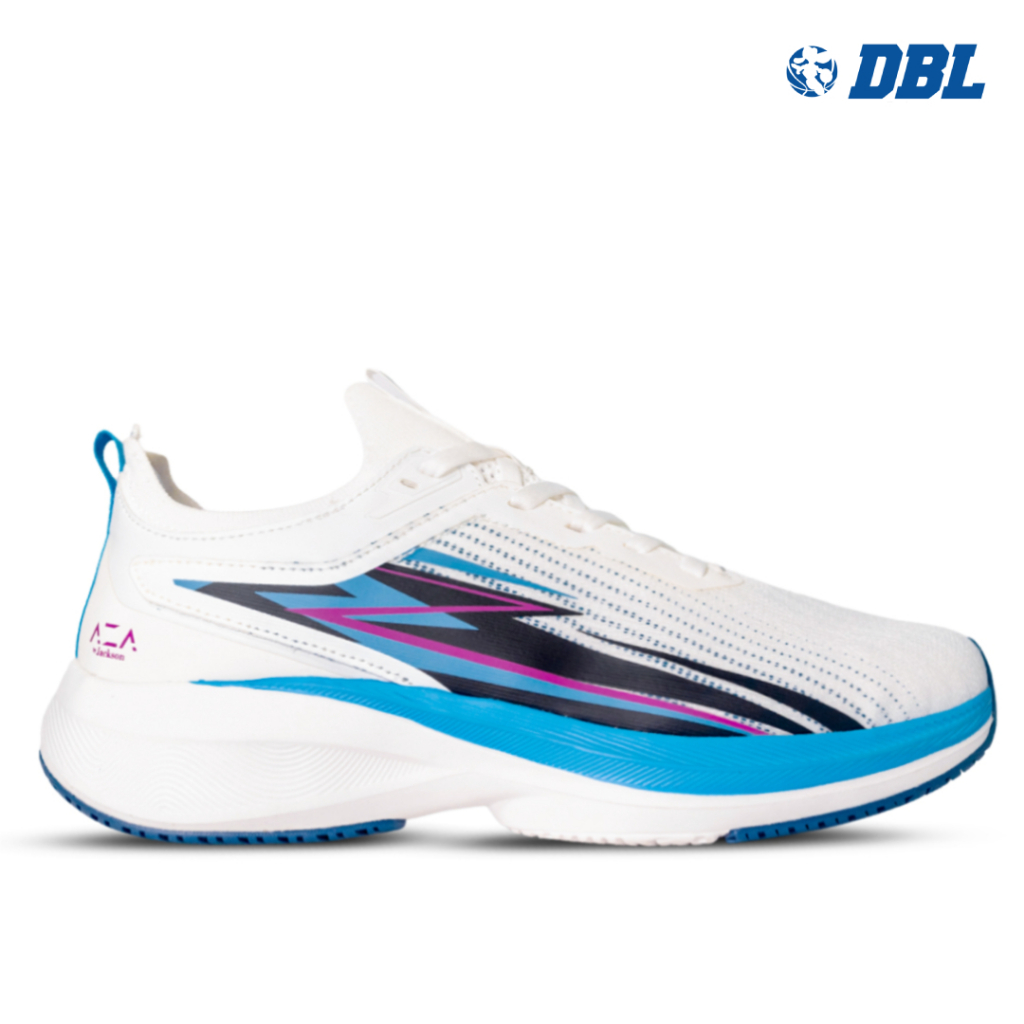 Sepatu Lari AZA by Jackson BoltZ - White | Easy Run Daily Trainer Shoes Pria Wanita