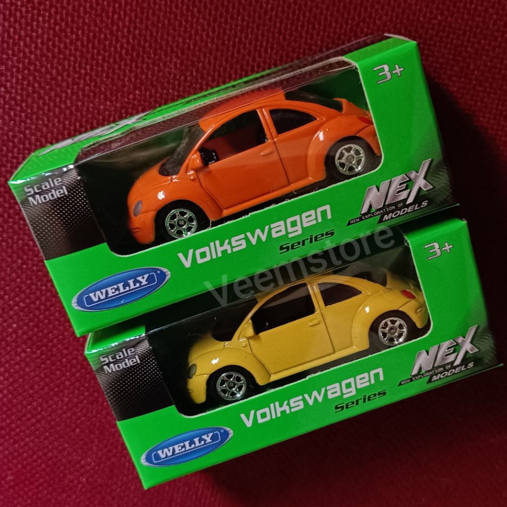 Die Cast 1:60 Volkswagen Beetle [Welly Nex] Sealed
