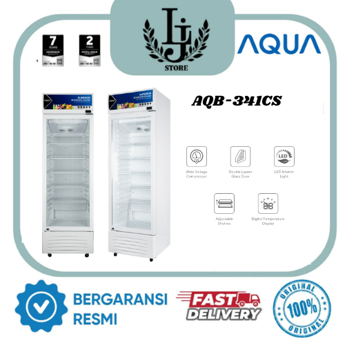Showcase Cooler Aqua AQB-341CS SHowcase Cooler Aqua 5 RAK