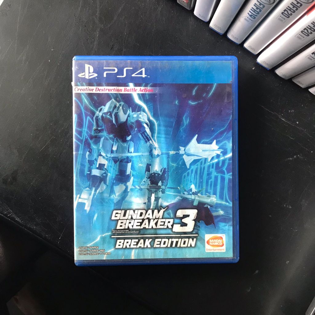 BD Kaset PS4 Game Gundam Breaker 3 Break Edition Second