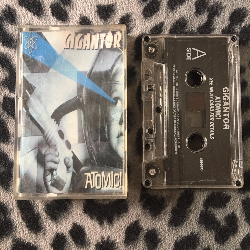Kaset Tape  Bootleg Gigantor Atomic (cover lengket)