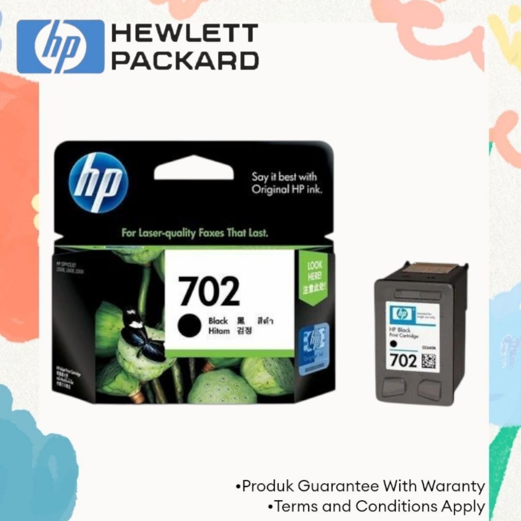 TINTA HP DESKJET 702 BLACK