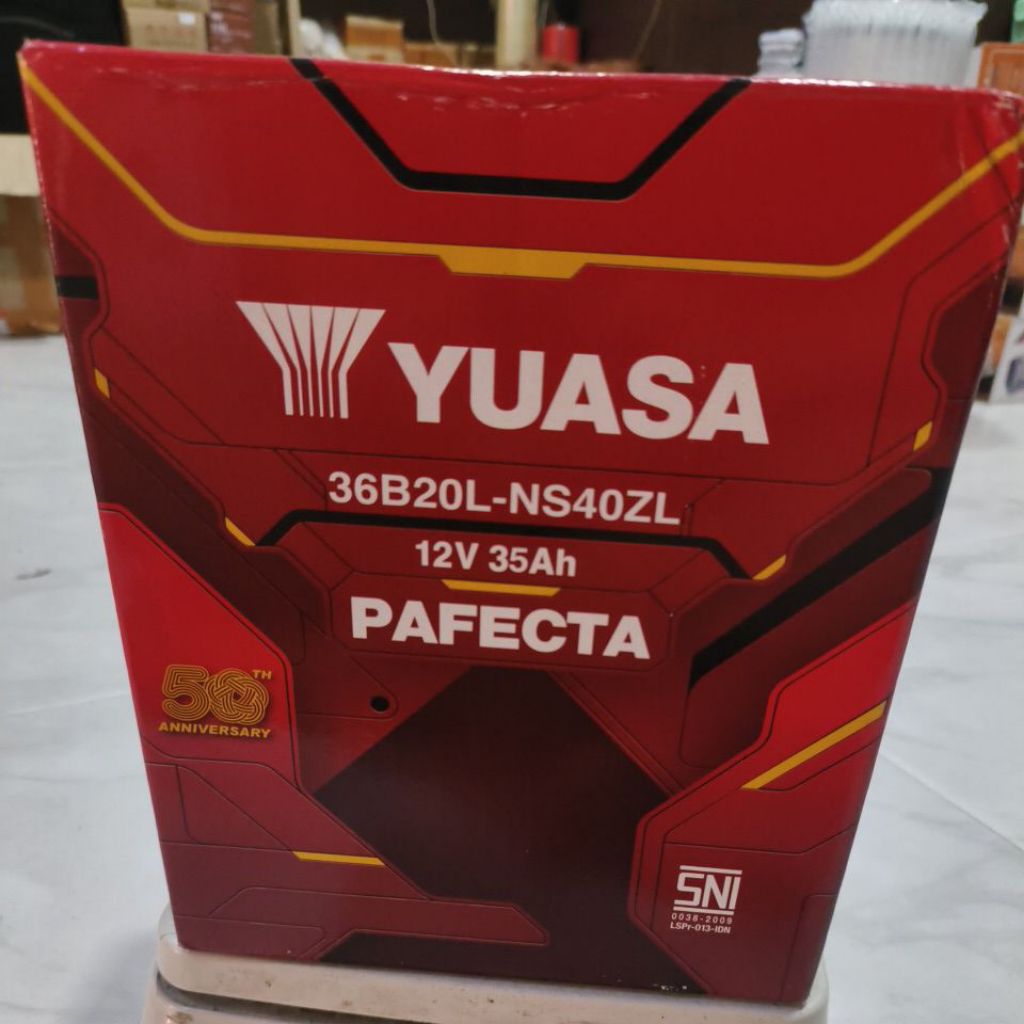 BATERAI AKI BASAH YUASA NS40ZL NS 40ZL 35AH 36B20L
