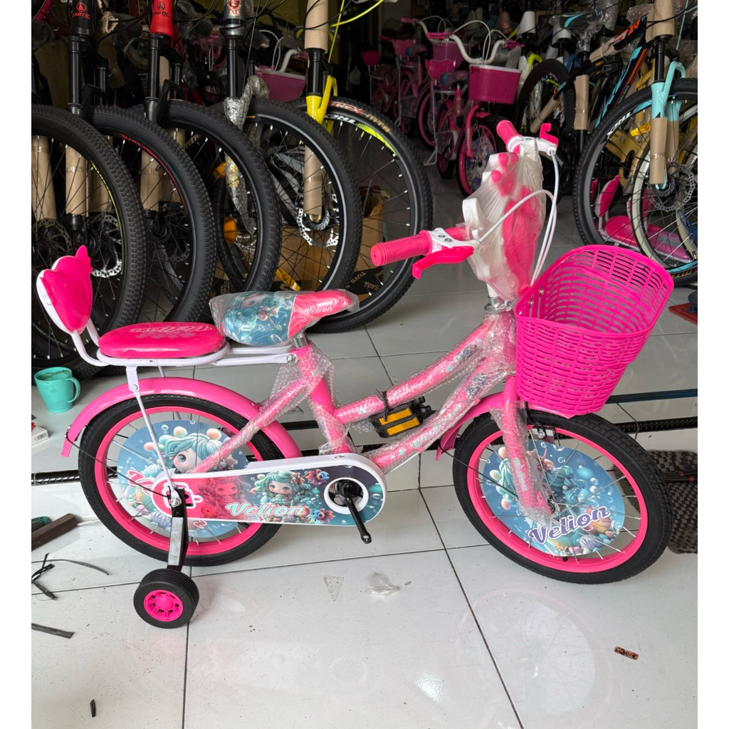 Sepeda mini anak  Perempuan 16 Inch murah