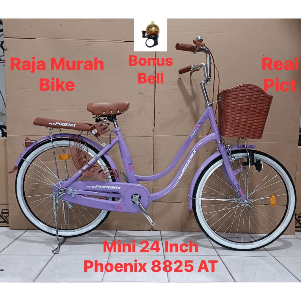 Sepeda Perempuan Mini Phoenix 8825 AT 24 Inch Sepeda Mini 24 Inch Phoenix Sepeda Phoenix Keranjang