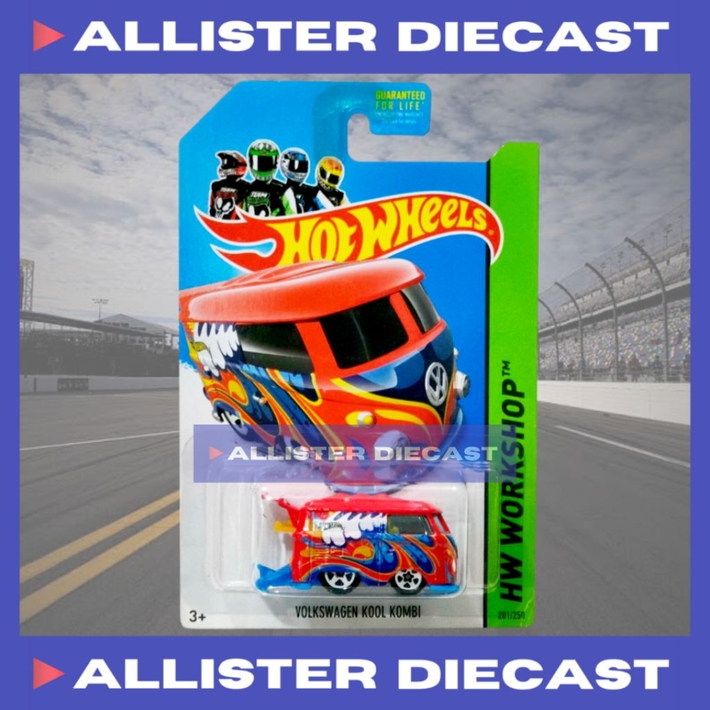 Hot Wheels Volkswagen Kool Kombi Merah Hotwheels Volkswagen Kool Kombi Red HW Workshop Hot Wheels Ko