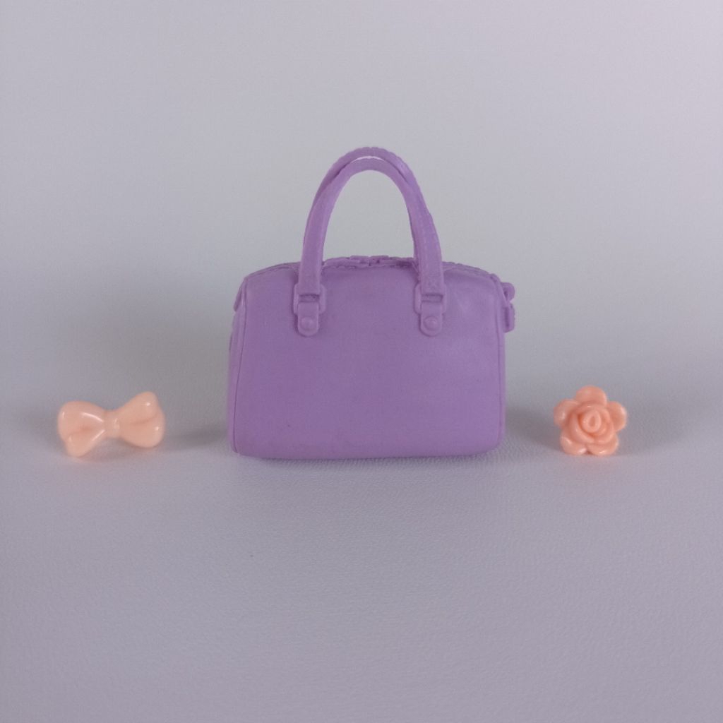 Tas Barbie Ori Mattel – Purple Tote Bag | Tas Tote Bag Barbie Warna Ungu