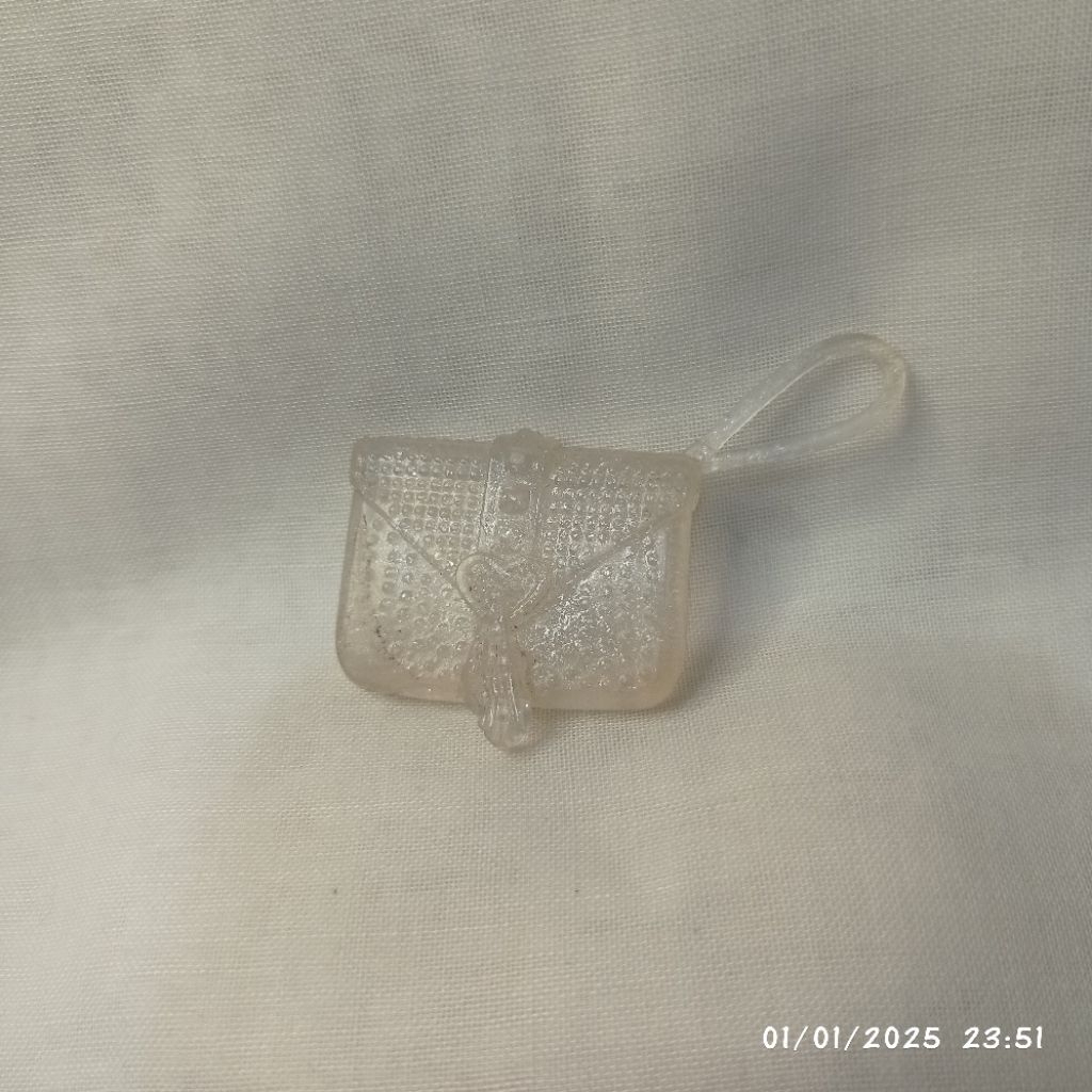 Tas Barbie Ori Mattel – Clear Transparent Clutch | Tas Barbie Clutch Bening Transparan