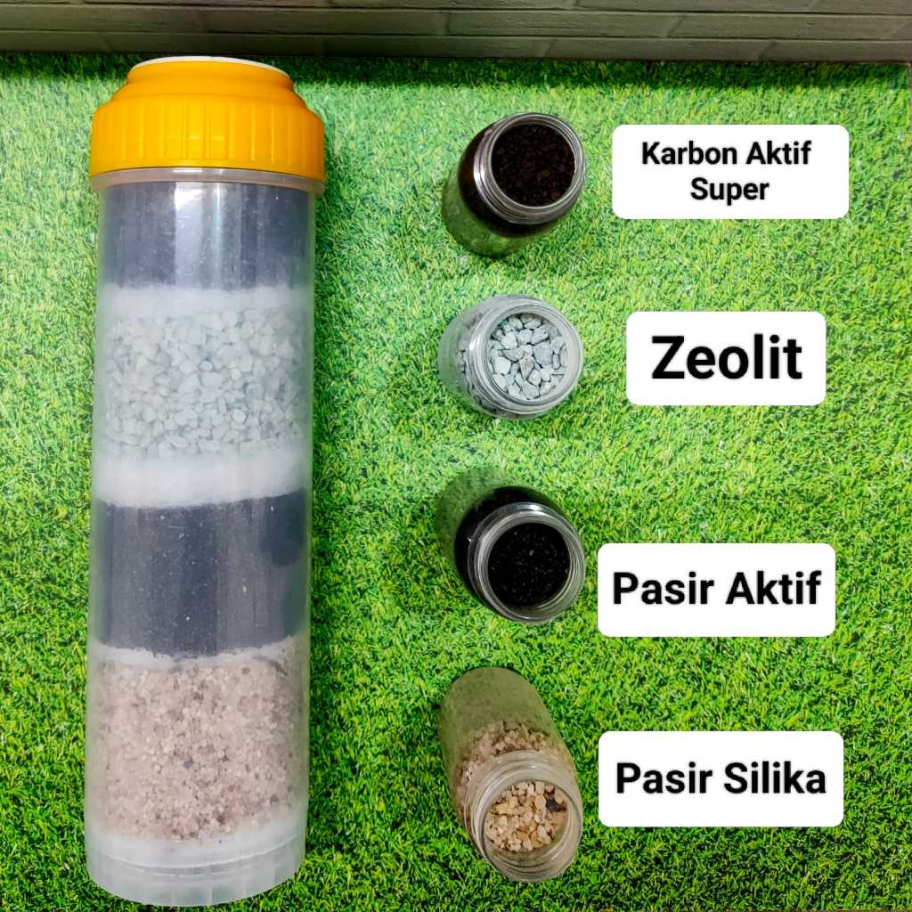 Filter Air Sumur Bor Keruh Bau 4 in 1 10inch