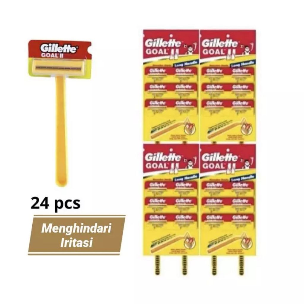 Gillette Goal 2 kuning /ALAT CUKUR/