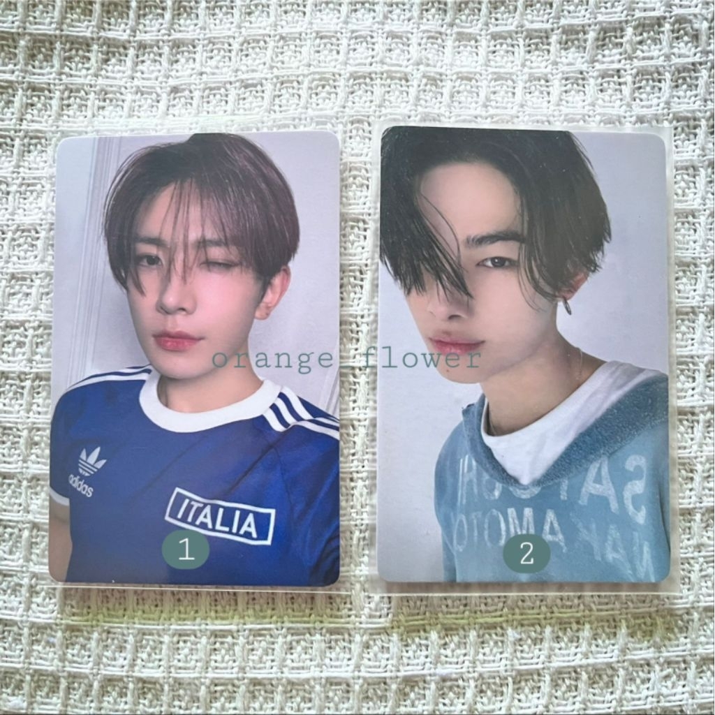 yizhiyu yzy VCE video call event R2 heeseung italia wink ni-ki riki romance untold ru photocard enhy