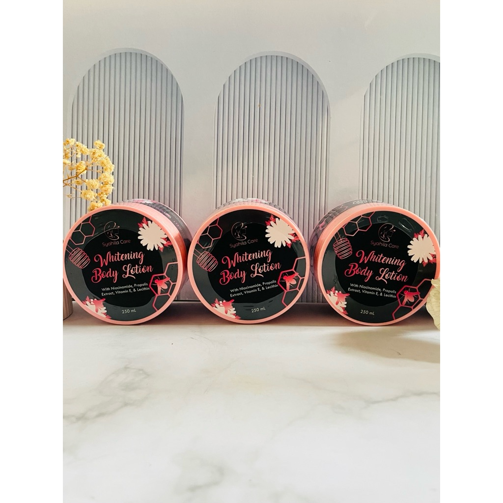 PAKET BUNDLING HANDBODY Syahilacare FORMULA LAMA 250 ml POT (3 PCS)