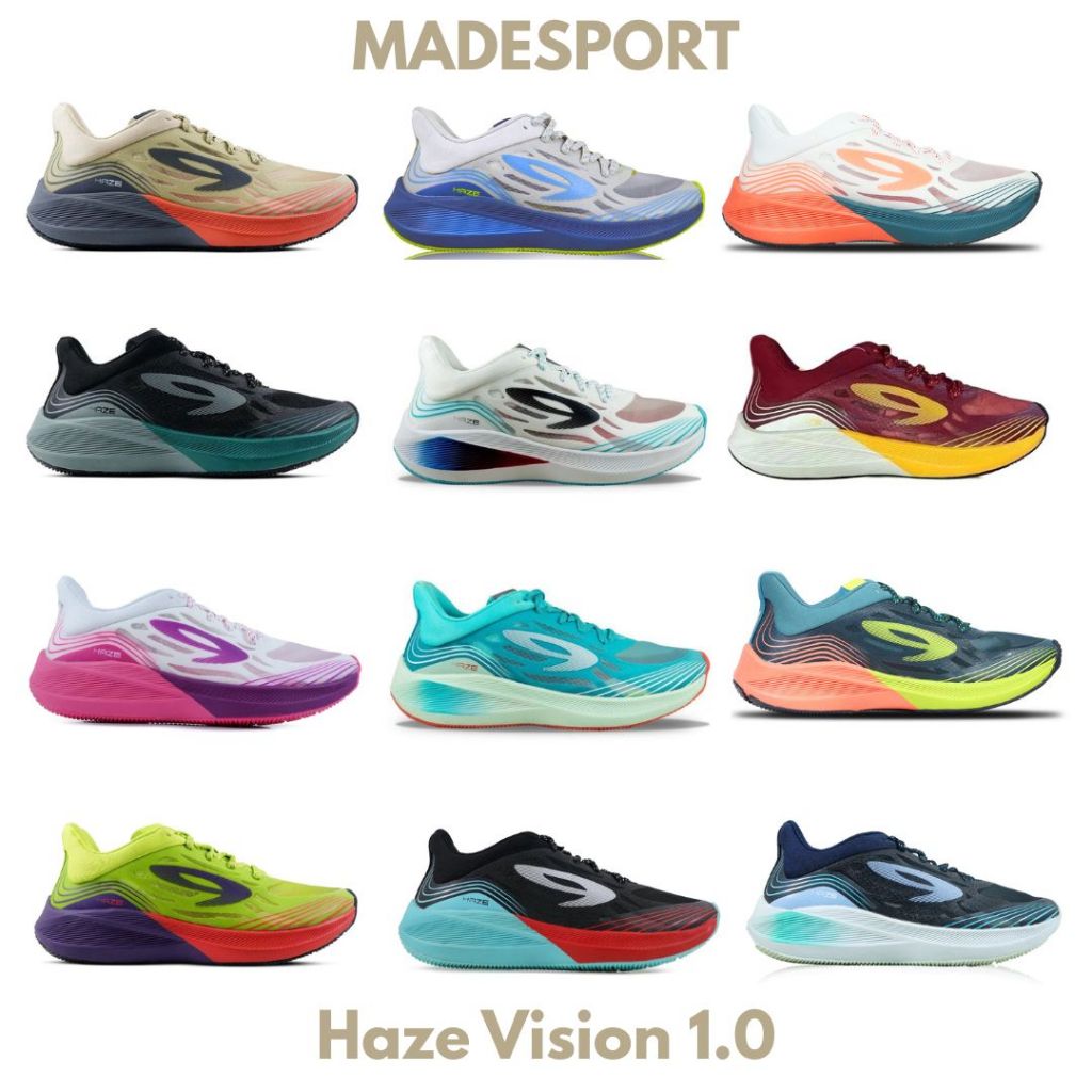 SEPATU LARI RUNNING 910 NINETEEN HAZE VISION ORIGINAL