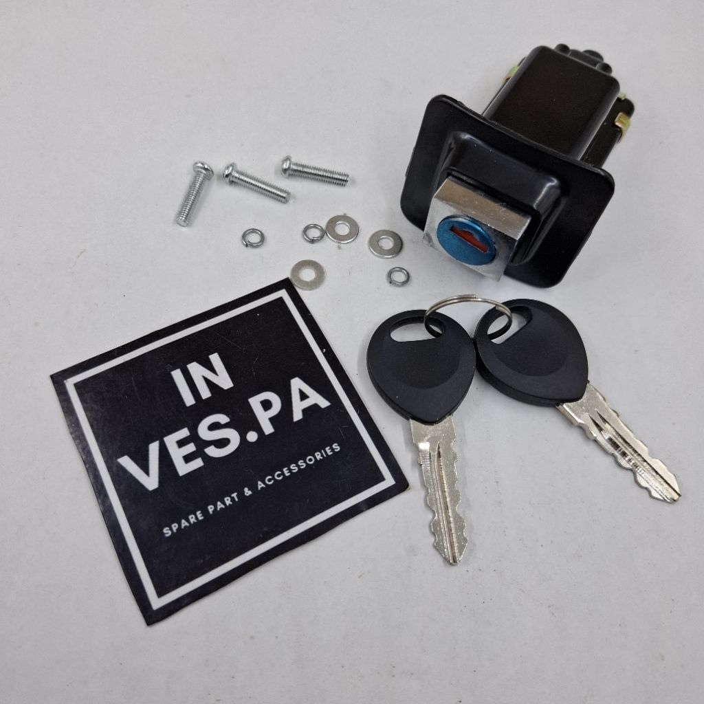 Kunci jok kuncian jok set vespa spartan exclusive px mk