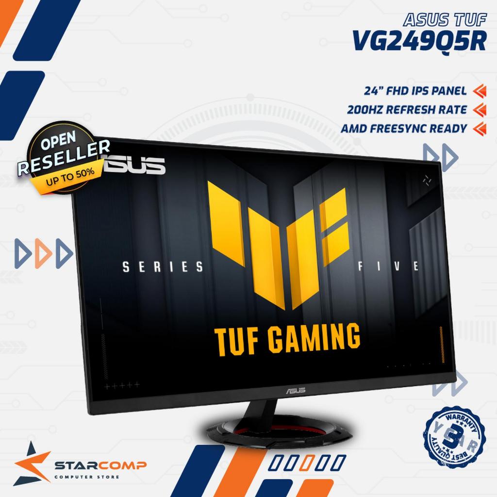 Monitor ASUS TUF Gaming VG249Q5R Gaming 23.8" FHD 200Hz Fast IPS, 0.3ms GTG VG24 VG249