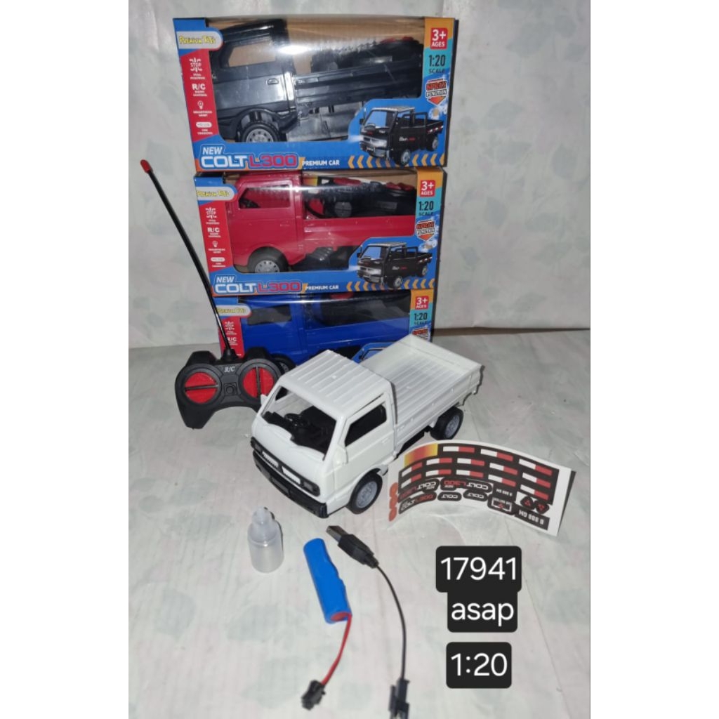 MAINAN ANAK RC MOBIL JEEP PICK UP L300 MINI//DRIFT SPEED//REMOTE CONTROL//PICK UP