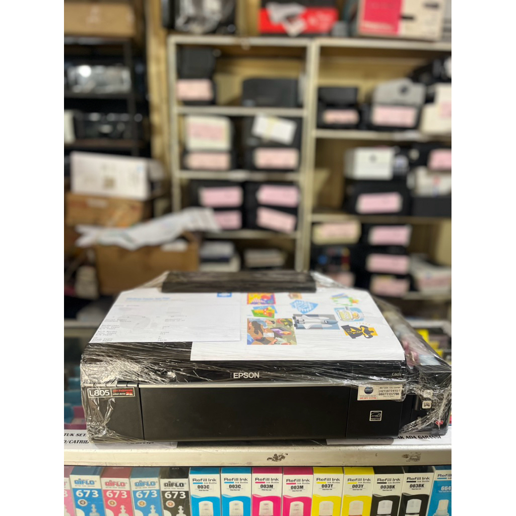 Printer Epson L805 (wifi) cocok cetak foto, second