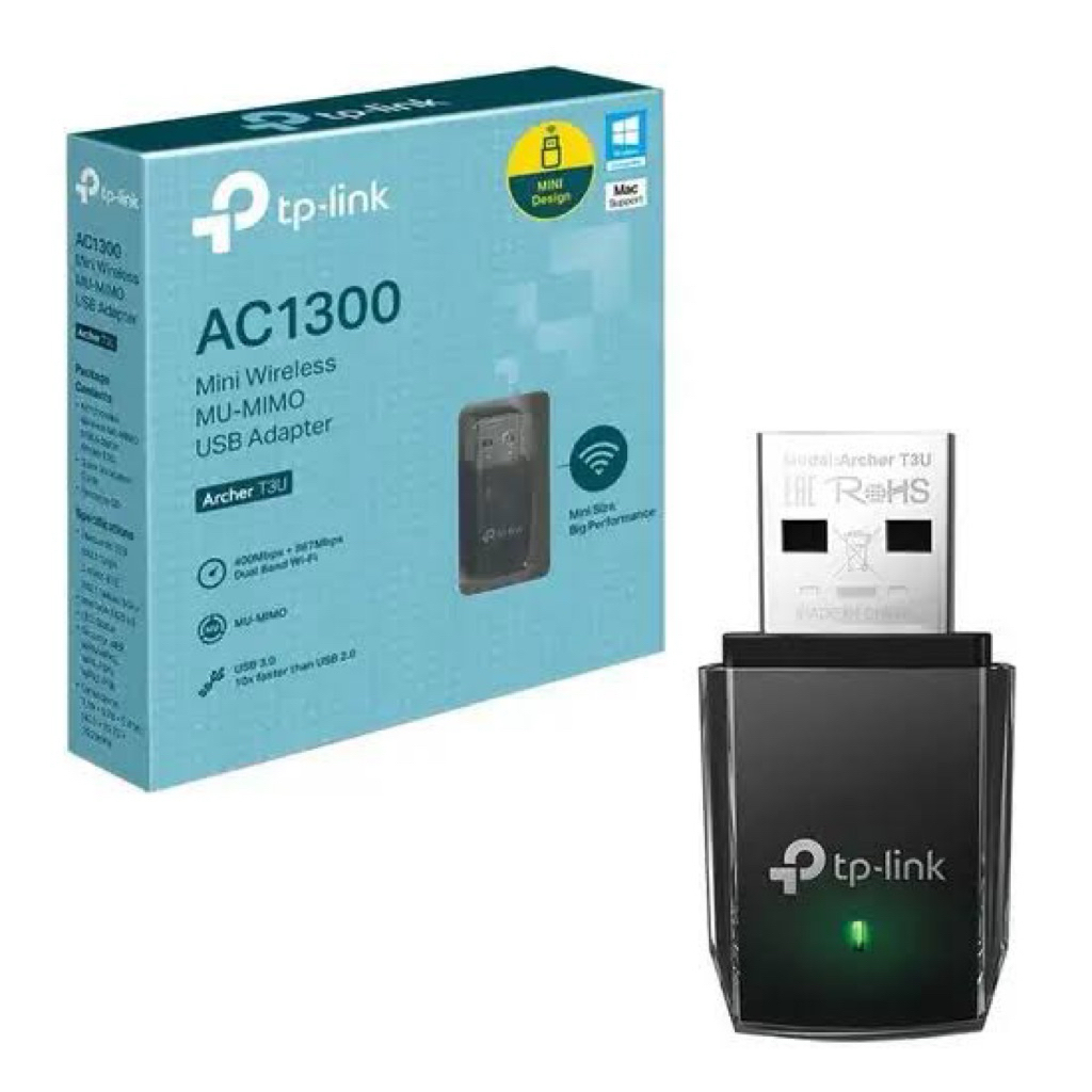 Tp-Link Archer T3U Nano AC1300 Wireless MU-MIMO