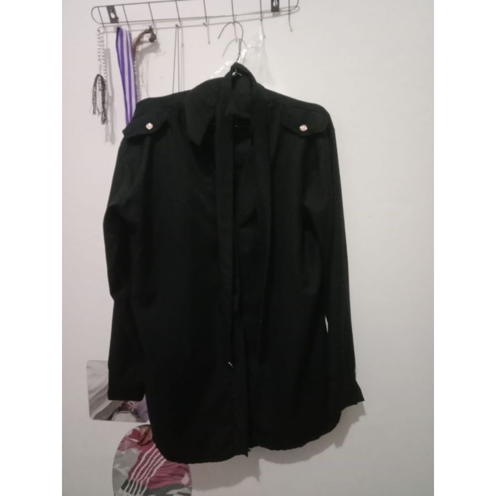 baju wanita panjang blazer
