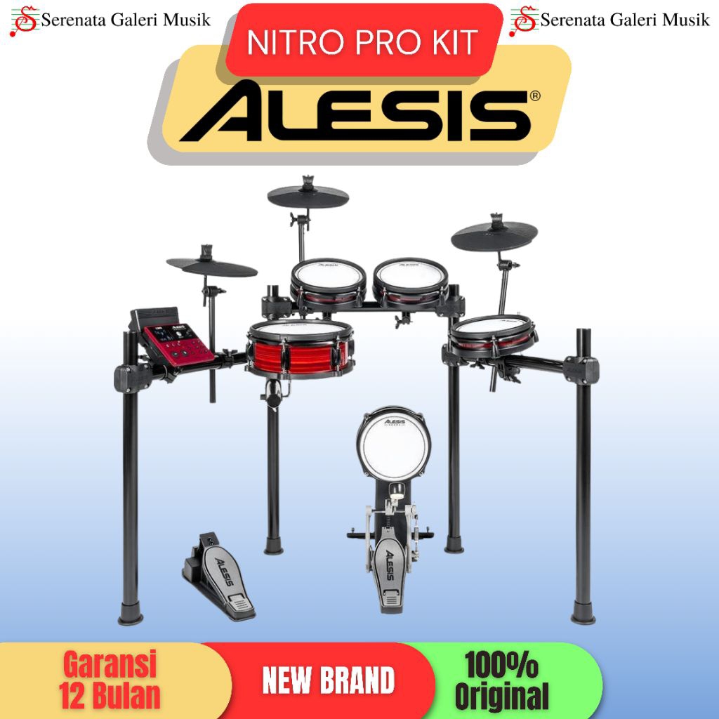 Alesis Nitro Pro Kit Drum Elektrik - Drum Electronic Alesis