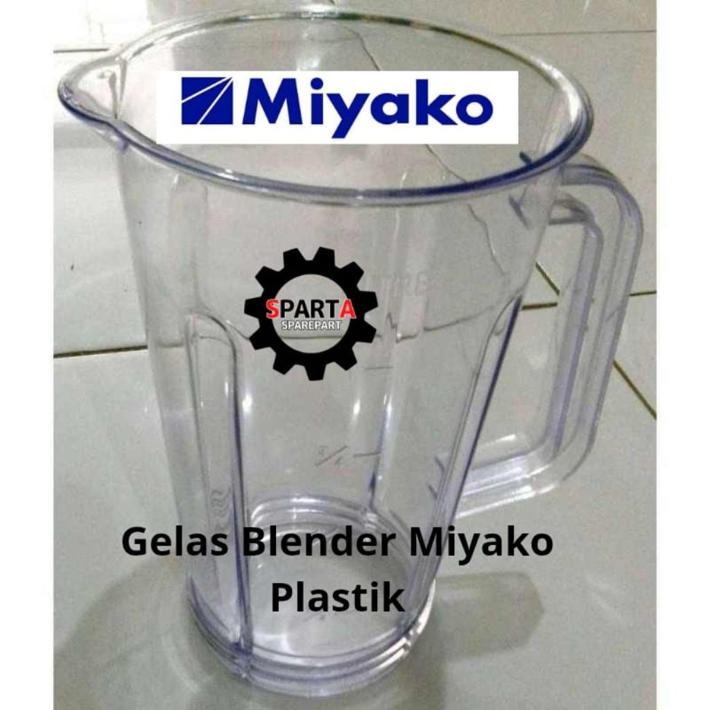 Gelas Blender Miyako Plastik