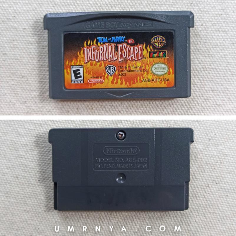 Tom and Jerry In Infurnal Escape Gameboy GBA Kaset Original