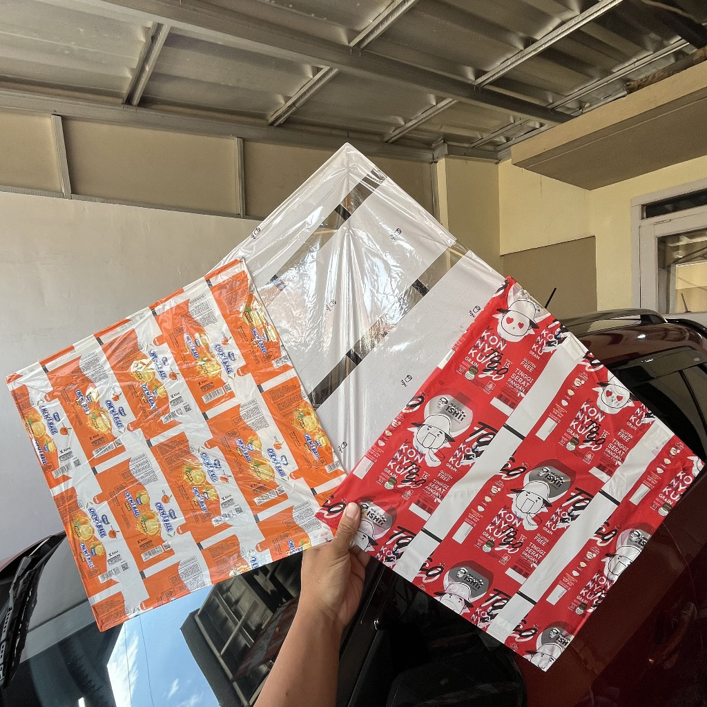 100 Pcs Layangan Plastik Aduan Ukuran 58