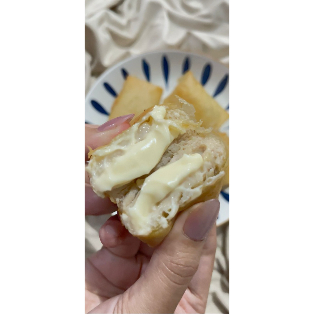 Dimsum goreng keju lumer