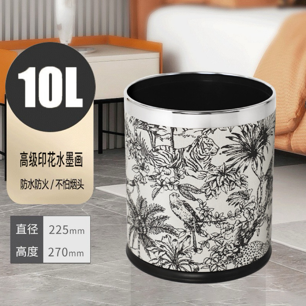 Tempat Sampah Vintage Mewah 10L // Tong Sampah // Tempat Sampah Aestetic