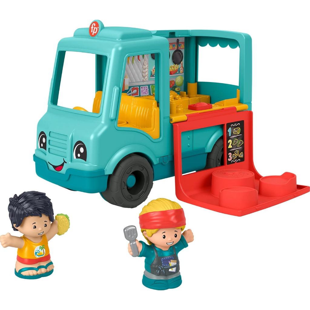 BEST SELLERRR, Fisher-Price Little People Musical Toddler Toy Serve It Up Food Truck