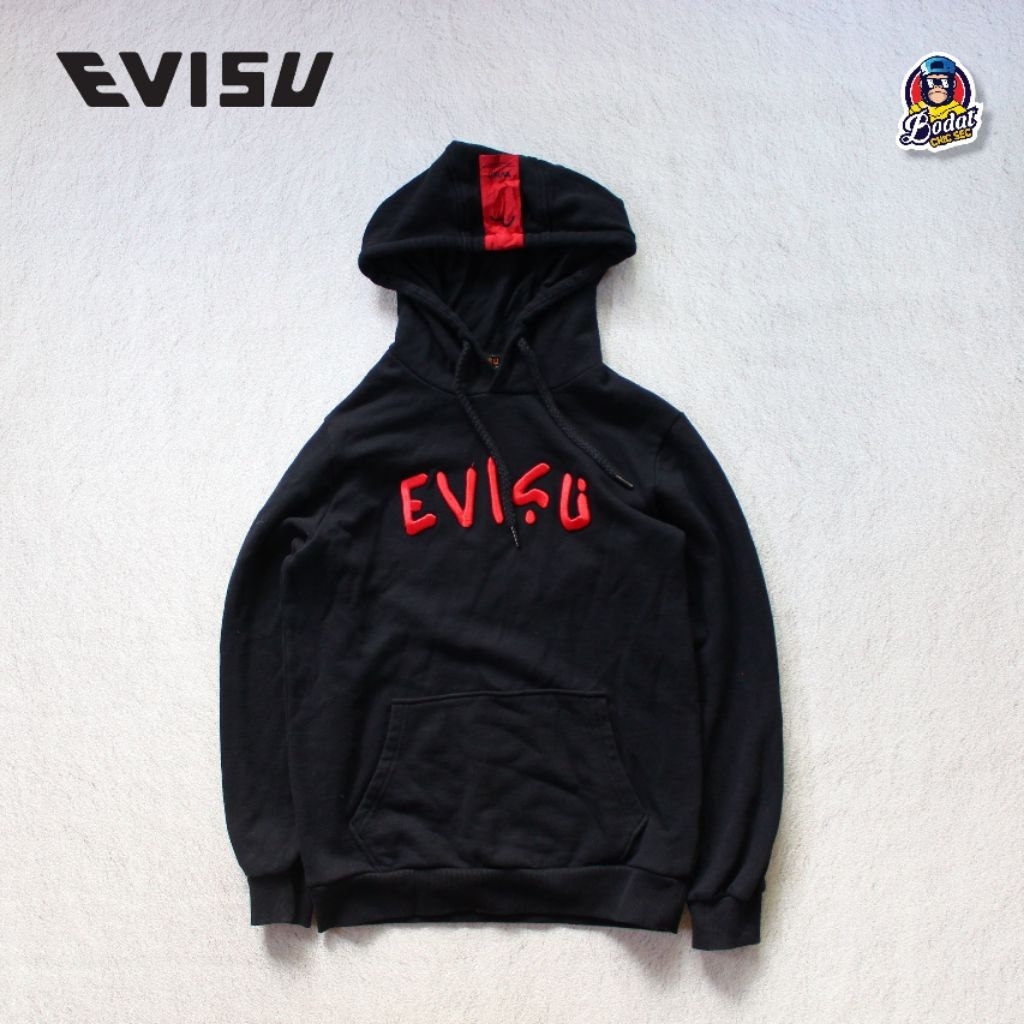 Hoodie Evisu Bordir Big Logo Original second
