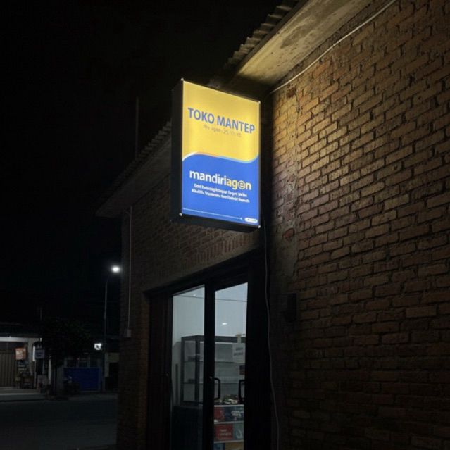 Neon Box Mandiri Agen - Agen Mandiri - Neon Box Custom