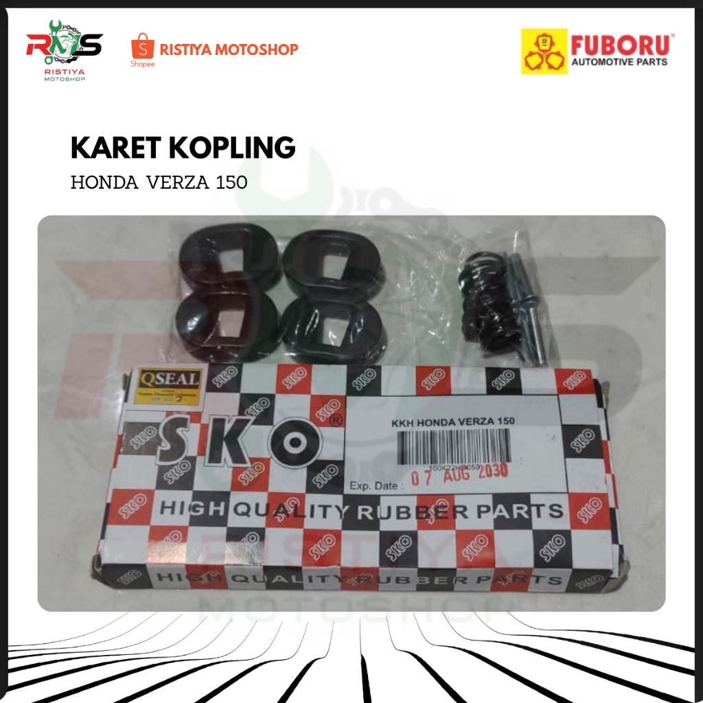 KARET KOPLING HOUSE MOTOR HONDA VERZA 150 | SKO KARET KOPLING VERZA 150