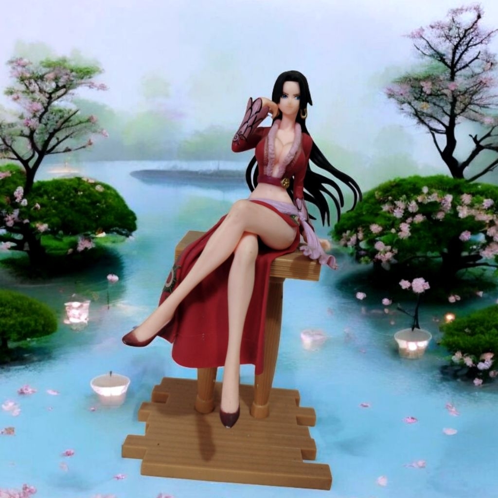 Figure Statue One Piece "Boa Hancock" Recast - Mainan Second Figure Statue One Piece " Boa Hancock" 