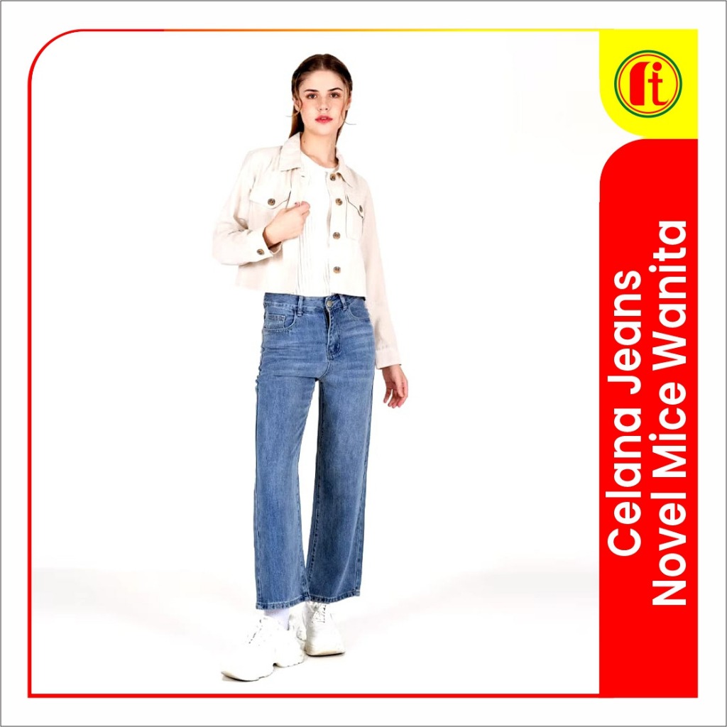 Celana Jeans Novel Mice Wanita - RITA