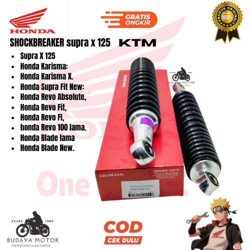 ORIGINAL AHM SHOCK BELAKANG SHOCKBREAKER Supra X 125 Honda Karisma: Honda Karisma X. Honda Supra Fit