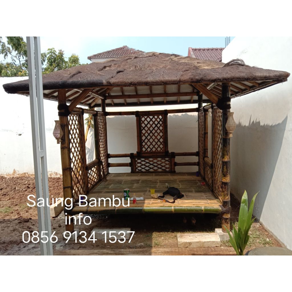 Saung Bambu Petung - Saung Gazebo