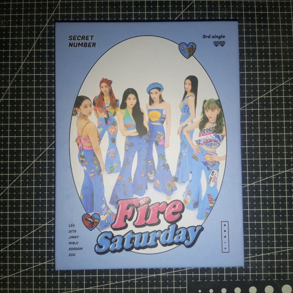(READY) ALBUM FIRE SATURDAY SECRET NUMBER UNSEALD OFFICIAL