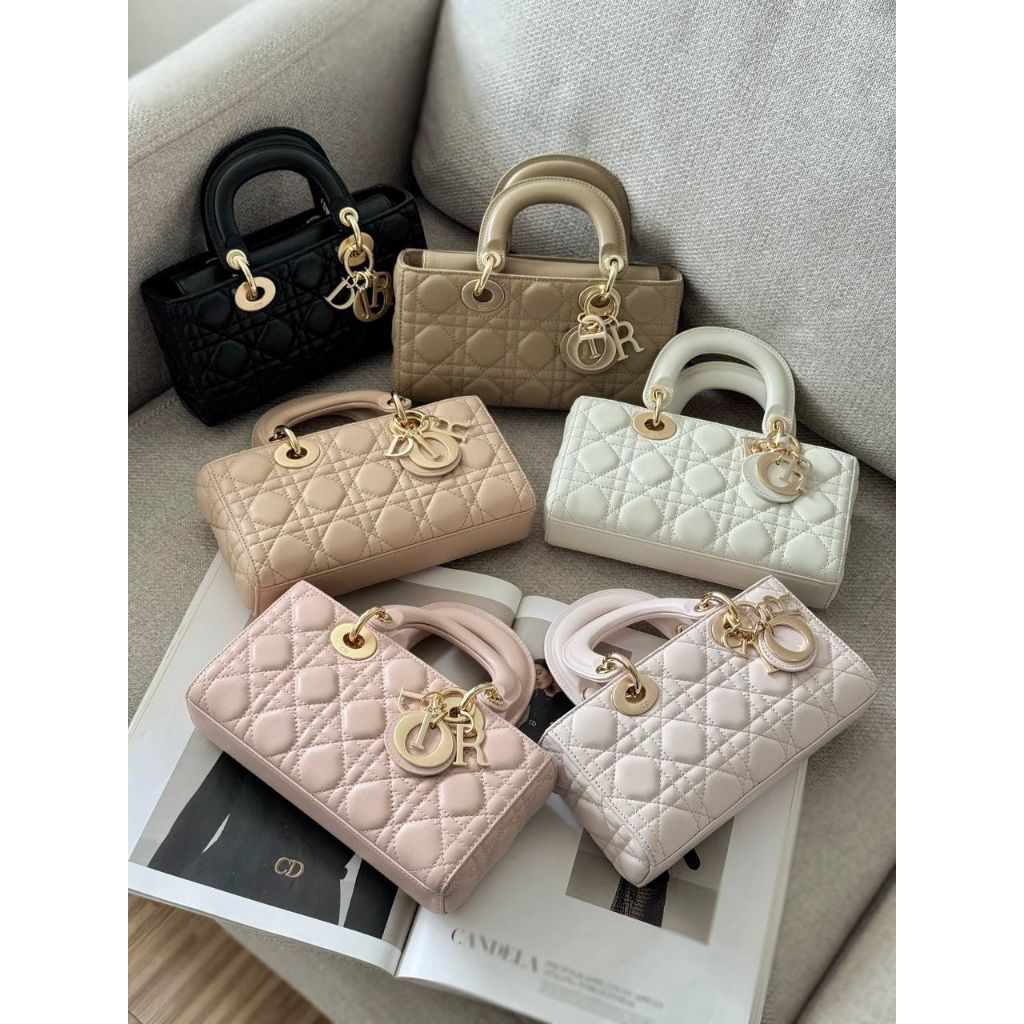 tas small lady lambskin ghw