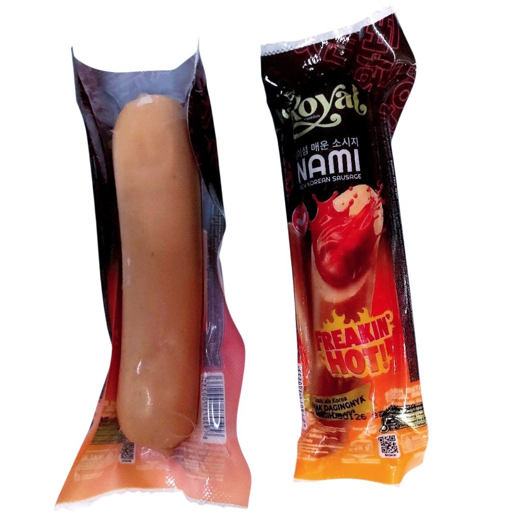 Sosis Siap Santap Royal Nami Belfoods Freakin Hot Korea Halal Frozen