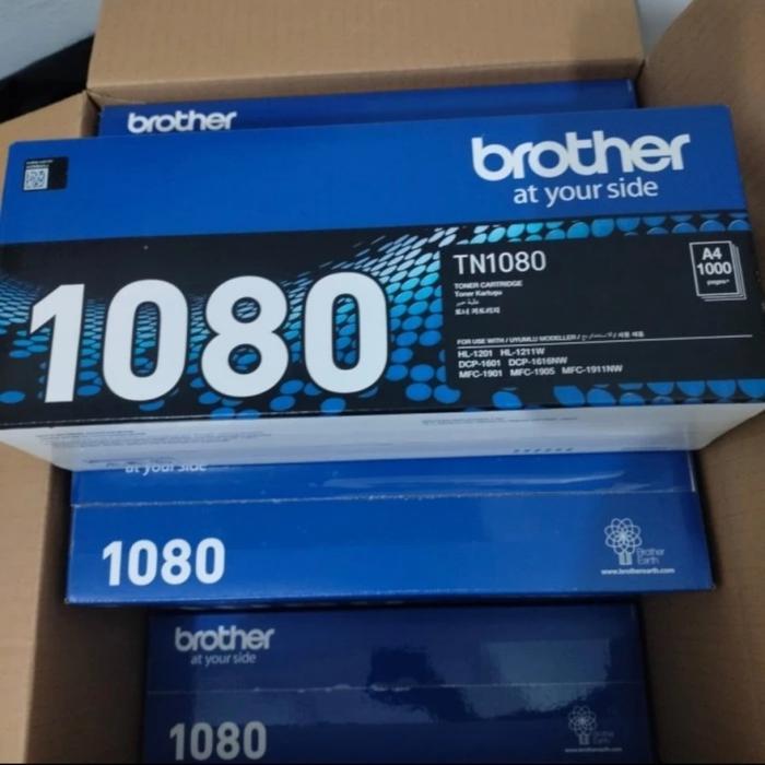 BROTHER Toner TN1080 TN 1080 Black Toner Original