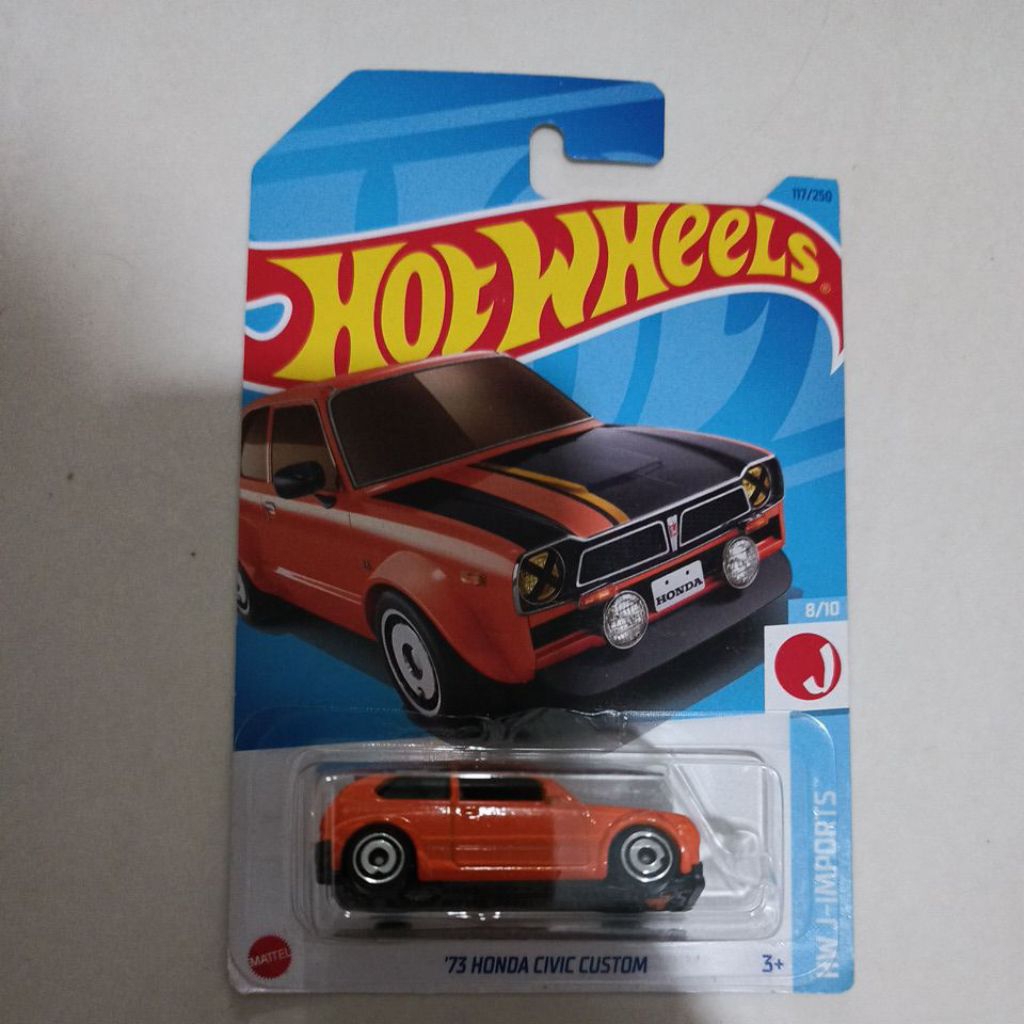 Hot wheels 73 Honda Civic Custom