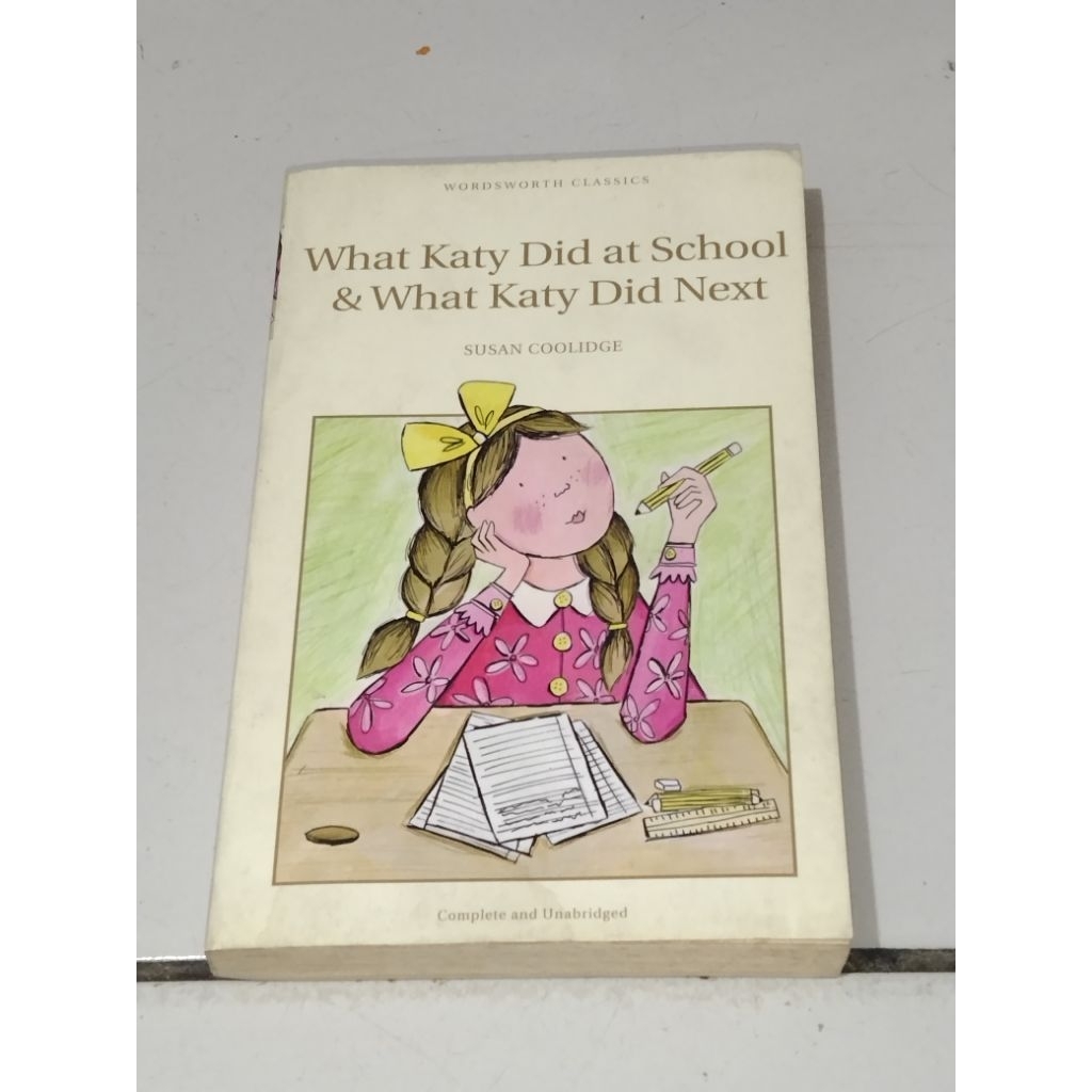 NOVEL WHAT KATY DID AT SCHOOL & WHAT KATY DID NEXT ORI