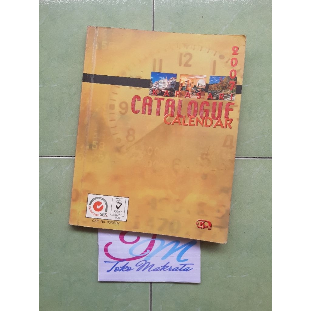 majalah katalog kalender kapasari tahun 2007