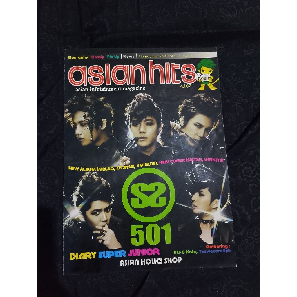 [PRELOVED] MAJALAH ASIAN HITS SS501