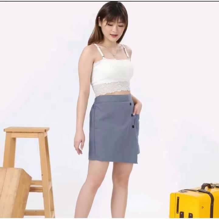 BIG PROMO ROK CELANA MINISKIRT KOREAN STYLE ROK CELANA PENDEK SALUR TERBARU GRATIS ONGKIR ROK