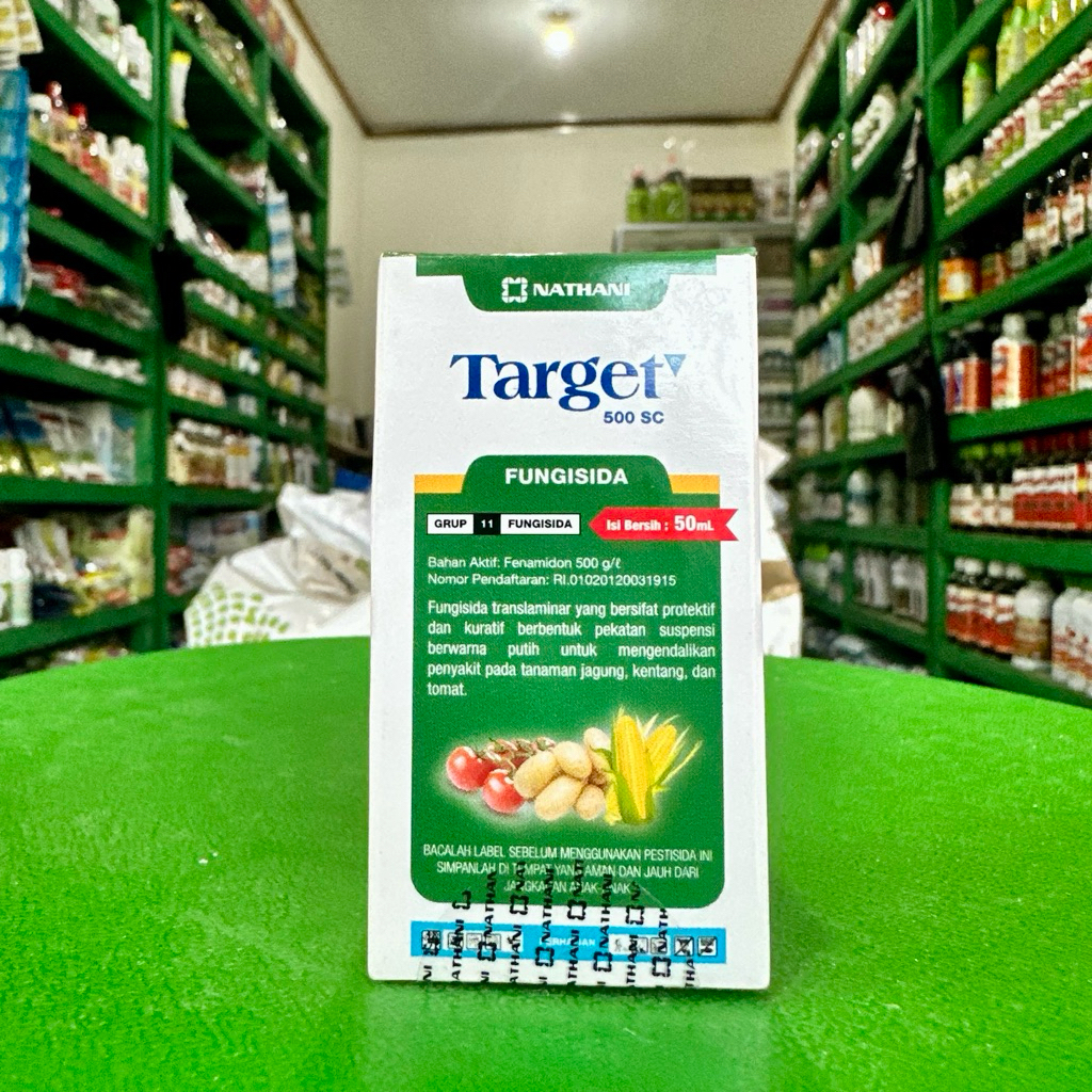 Fungisida TARGET 500 SC isi 50ml - Fungisida Perlakuan Benih