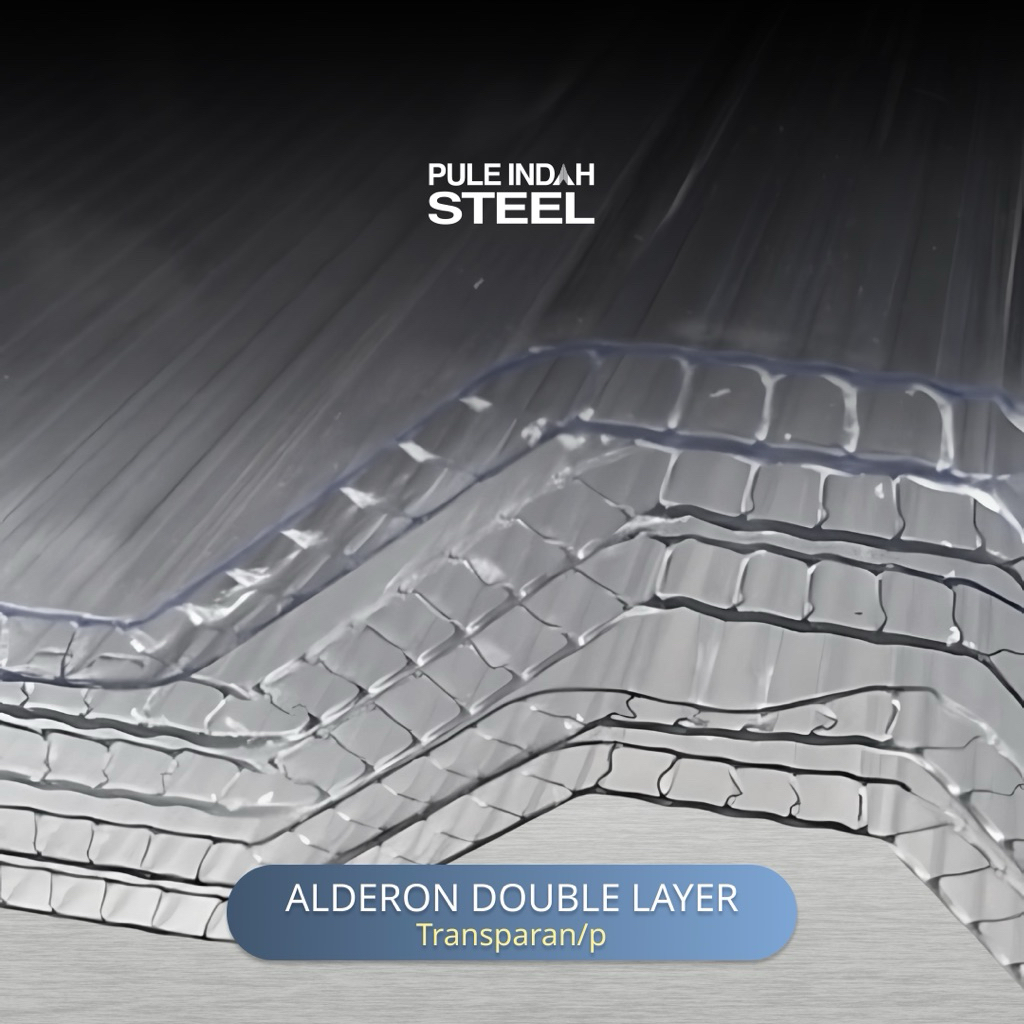 Alderon Double Layer Transparan/p 4,5mm