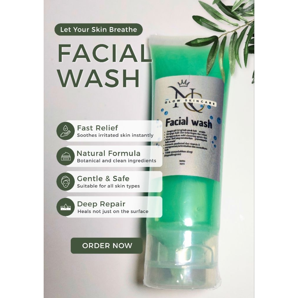 facial wash NC GLOW SKINCARE 50ml